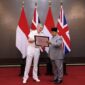 Menteri Pertahanan RI Prabowo Subianto menerima kunjungan kehormatan dari Panglima Angkatan Bersenjata Inggris/Chief of the Defence Staff of the United Kingdom, Admiral Sir Tony Radakin. (Dok. Tim Media Prabowo Subianto)