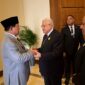 Presiden Indonesia terpilih 2024-2029, Prabowo Subianto bertemu Presiden Palestina, Mahmoud Abbas di sela KTT. (Dok. Tim Media Prabowo)

