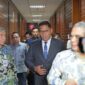 Sudaryono dalam kegiatan pisah sambut Wakil Menteri Pertanian Harvick Hasnul Qolbi kepada Sudaryono di Auditorium Utama Kementan, Jumat, 19 Juli 2024. (Facebook.com @Sudaryono)
