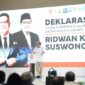 Deklarasi Ridwan Kamil (RK) dan Suswono sebagai pasangan calon Gubernur dan Wakil Gubernur Jakarta pada Pilkada 2024. (Dok. Tim Media Gerindra)