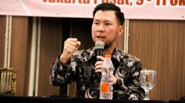Ketua Fraksi NasDem DPRD Provinsi DKI Jakarta, Jupiter menghadiri rembuk pemuda KNPI Jakpus (Dok Harianjayakarta/Edi Prayitno)