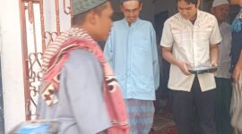Jumat Berkah Ketua Fraksi NasDem DPRD DKI Jakarta Jupiter di Masjid Al Mujahiddin (Dok Harianjayakarta/Edi Prayitno)