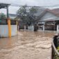 Banjir di wilayah Kota dan Kabupaten Bekasi, Jawa Barat. (Facebook.com @Badan Nasional Penanggulangan Bencana )
