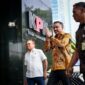 Maman Abdurrahman meninggalkan gedung KPK usai serahkan dokumen klarifikasi surat kunjungan istri. (Instagram.com@maman.abdurrahman.st)
